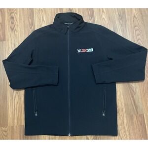 WWE 2K23 Jacket Mens Medium Even Stronger Promo Reversible Full Zip Black